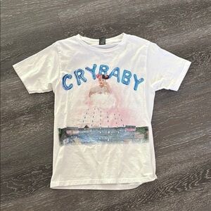 Crybaby Kids White T-Shirt